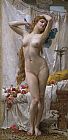 Guillaume Seignac Canvas Paintings - The Awakening of Psyche